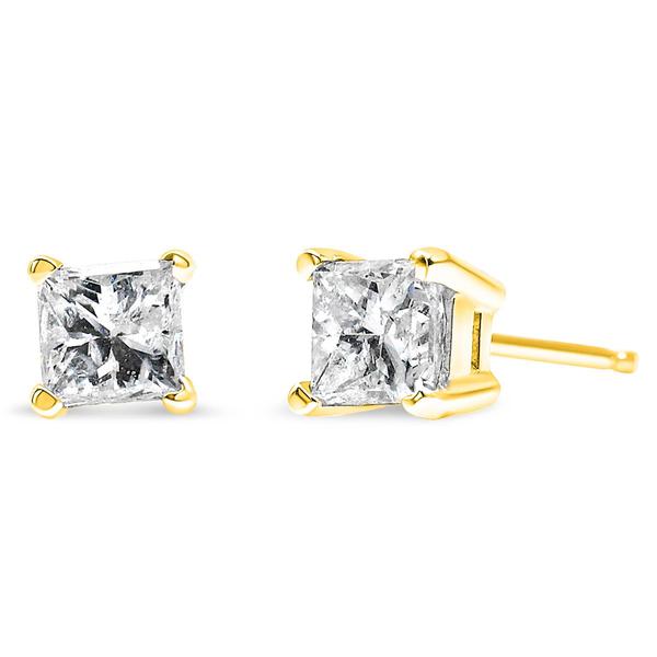 Haus of Brilliance 14kt. Gold 1/2ctw. Diamond Stud Earrings