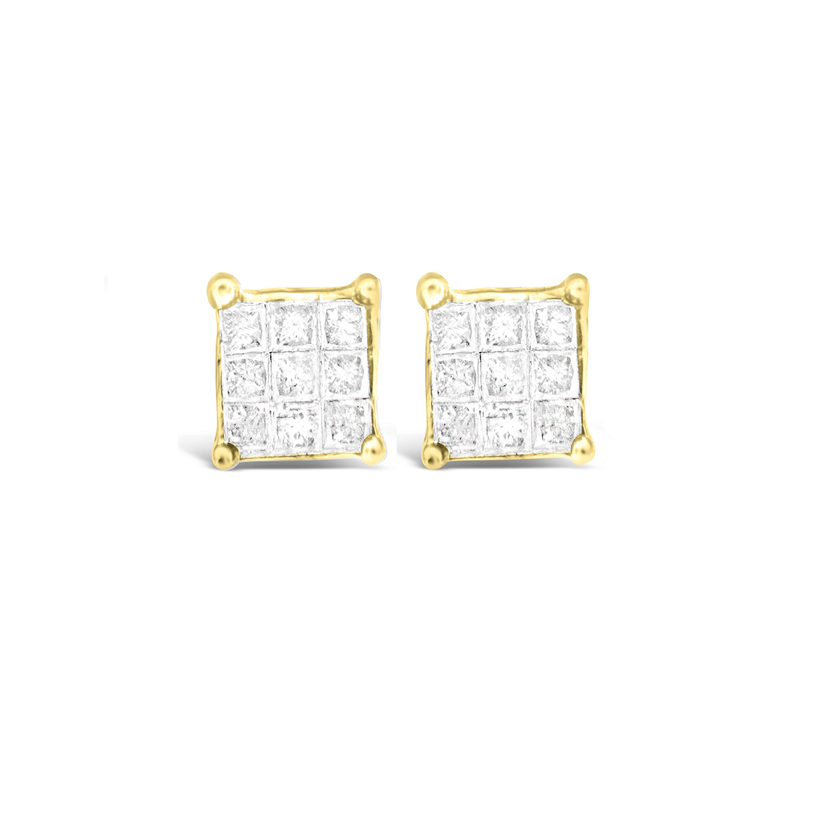 Diamond Classics(tm) 10kt. Yellow Gold 1/4ctw. Stud Earrings