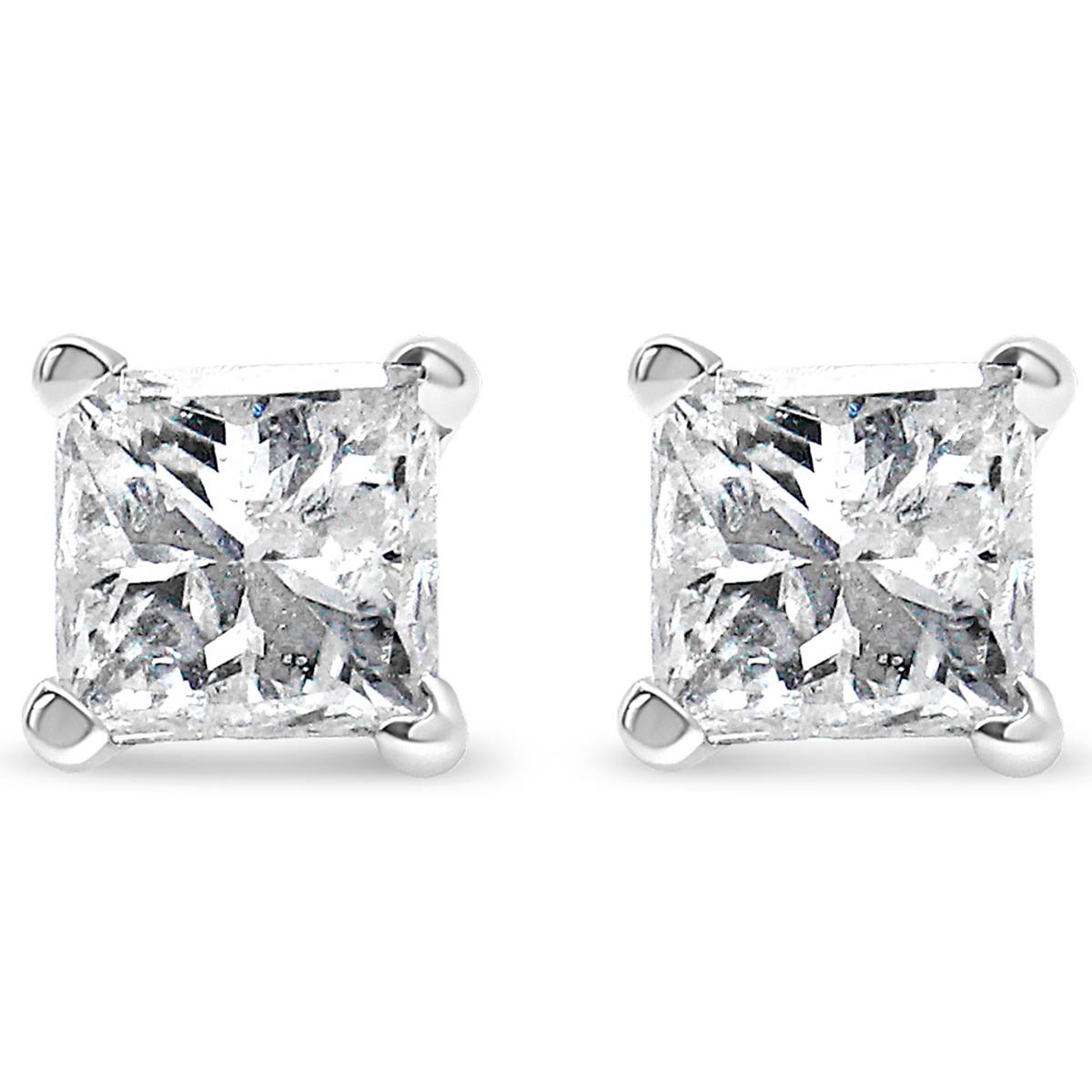 Haus Of Brilliance 14kt. White Gold 1/5ctw. Diamond Stud Earrings