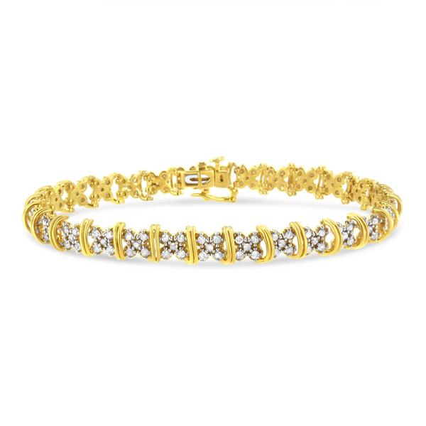 Haus of Brilliance 2.0ctw. Diamond Link Bracelet