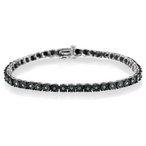 Diamond Classics(tm) Color Treated Miracle Tennis Bracelet
