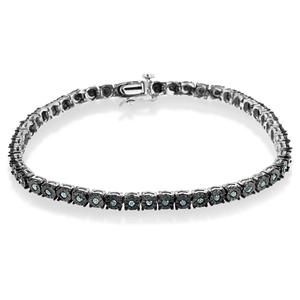 Diamond Classics(tm) Color Treated Miracle Tennis Bracelet alternate view