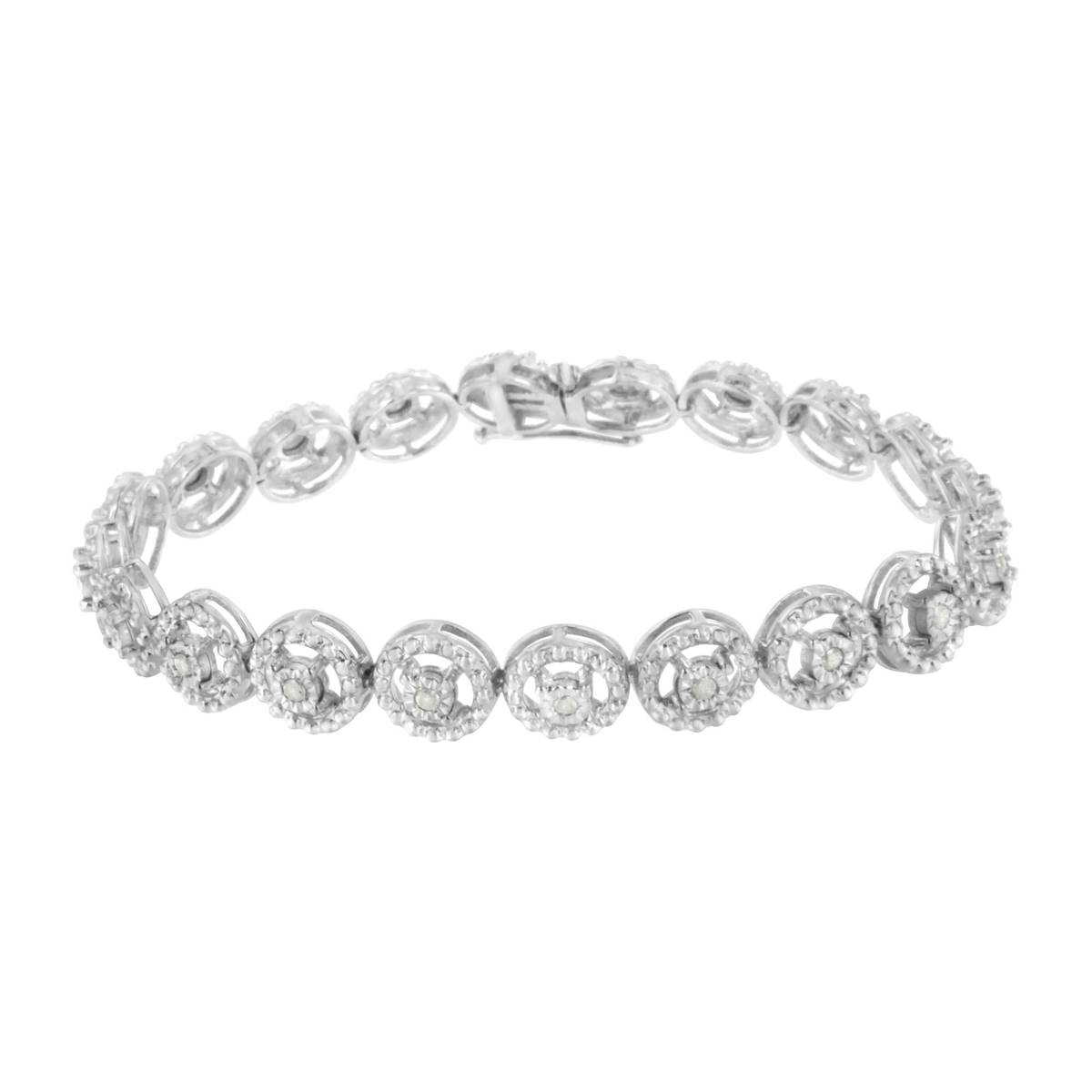 Haus Of Brilliance 1/2ctw. Diamond Fashion Link Bracelet