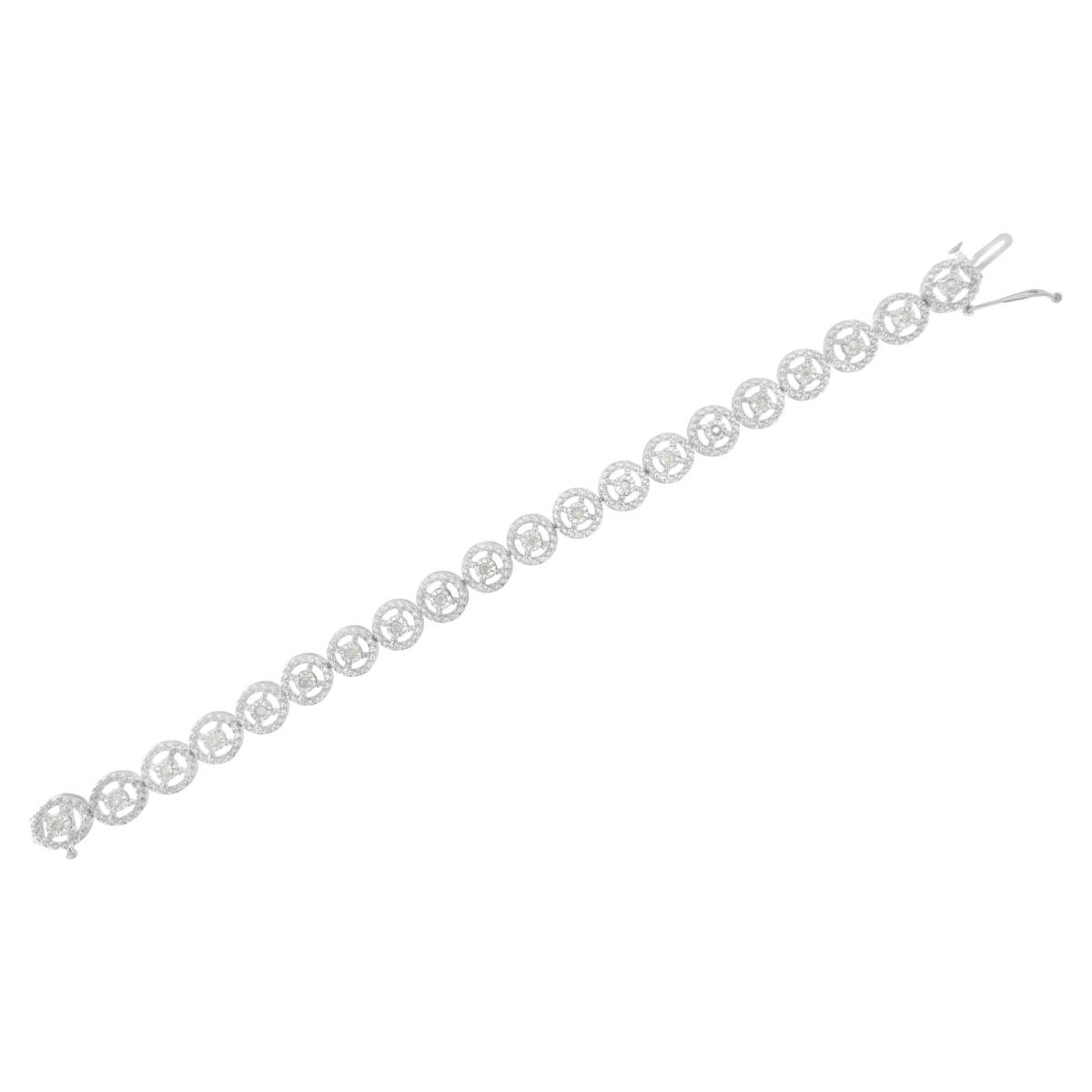 Haus Of Brilliance 1/2ctw. Diamond Fashion Link Bracelet