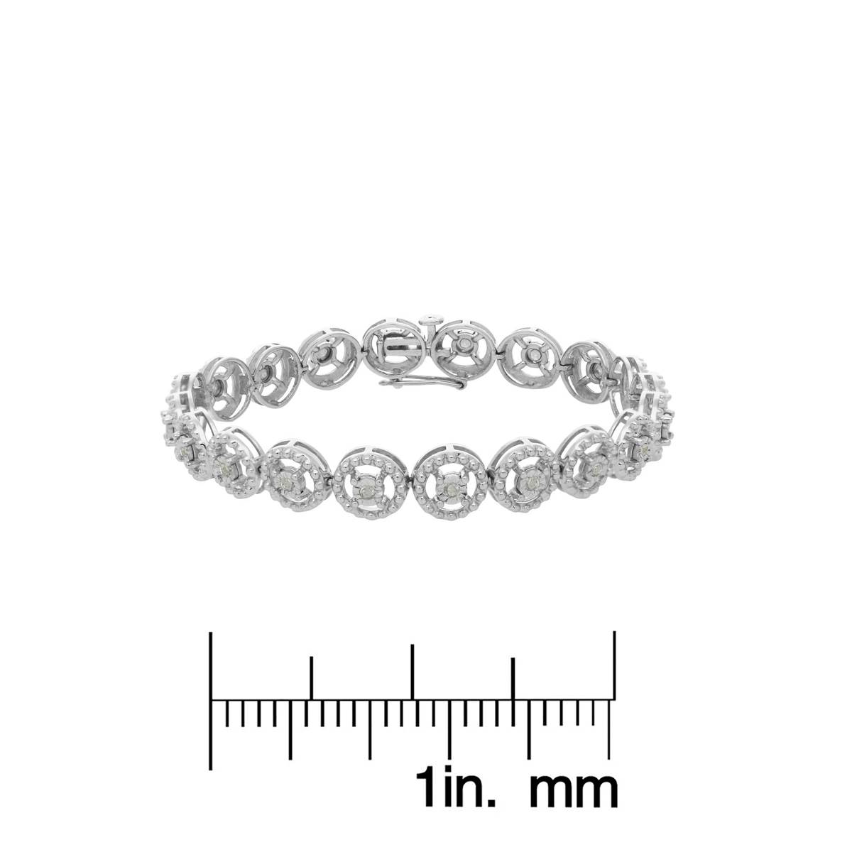 Haus Of Brilliance 1/2ctw. Diamond Fashion Link Bracelet