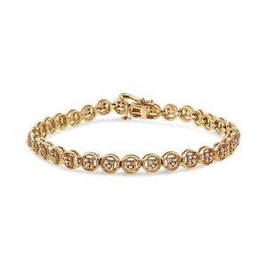 Haus of Brilliance Diamond Link Tennis Bracelet