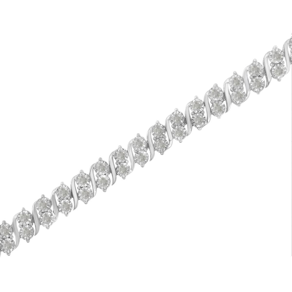 Haus Of Brilliance 2.0ctw. Diamond S Link Bracelet