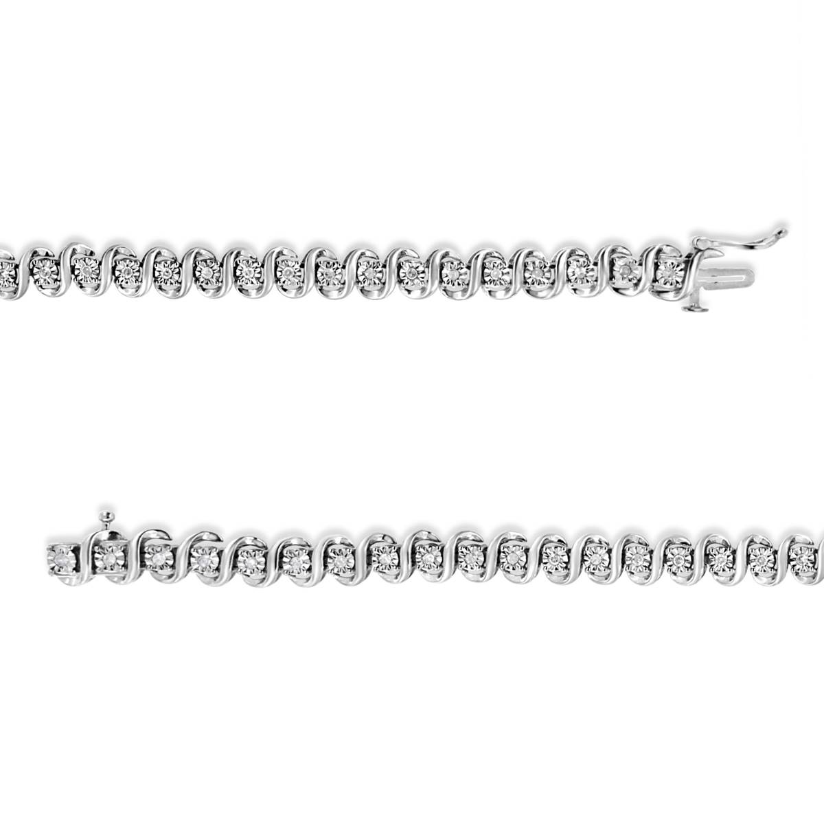 Haus Of Brilliance 1/2ctw. Diamond S Link Bracelet