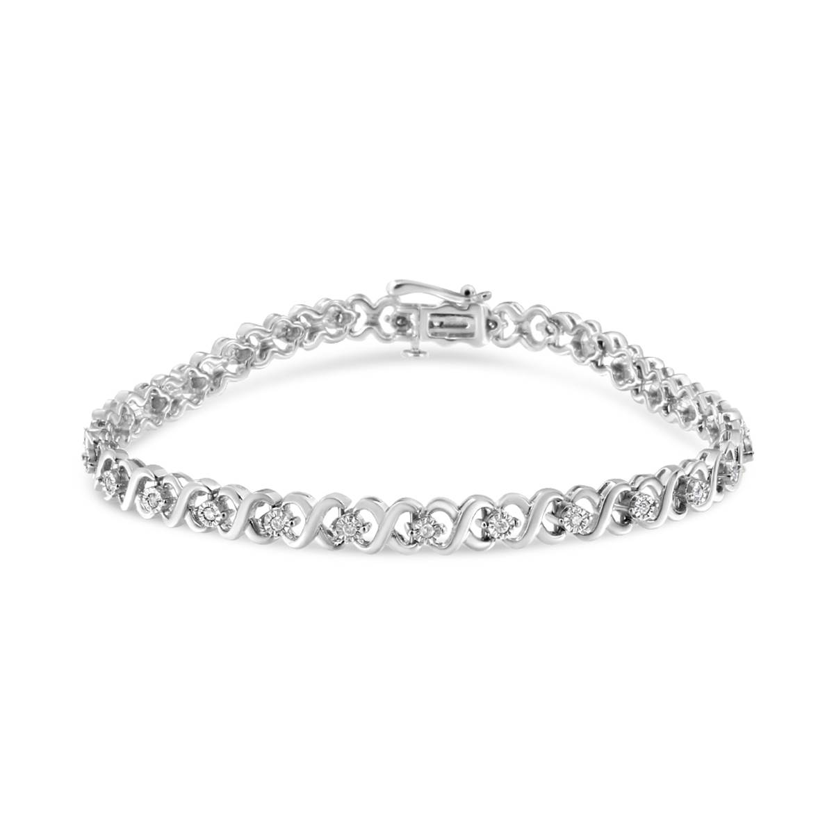 Haus Of Brilliance 1/3ctw. Diamond Link Bracelet