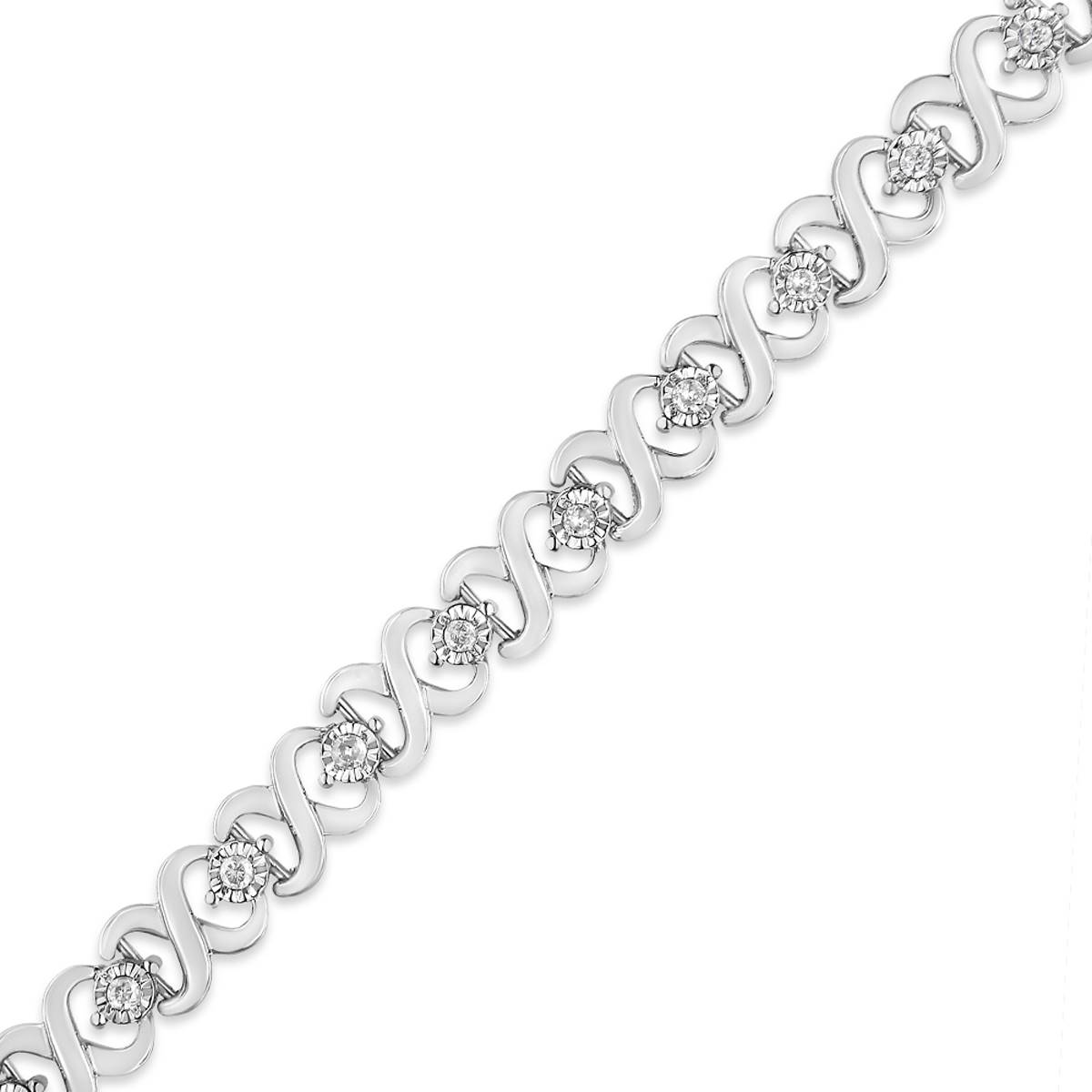 Haus Of Brilliance 1/3ctw. Diamond Link Bracelet