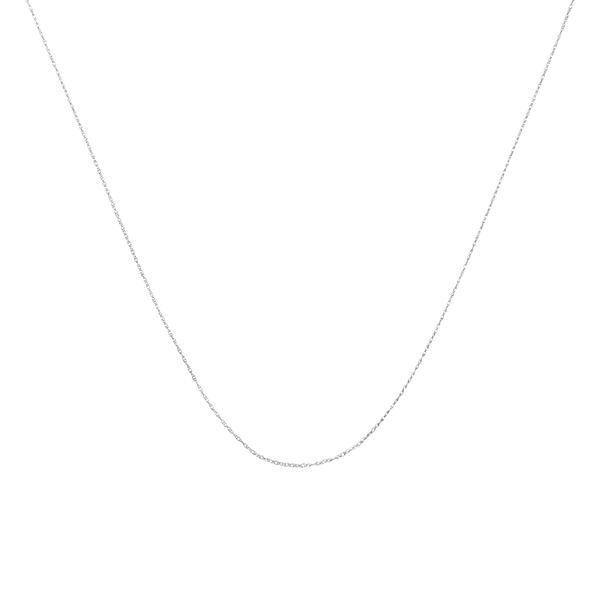 Gold Classics(tm) 10kt. White Gold Rope Chain Necklace