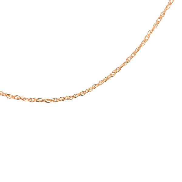 Gold Classics(tm) 10kt. Rose Gold Rope Chain Necklace alternate view
