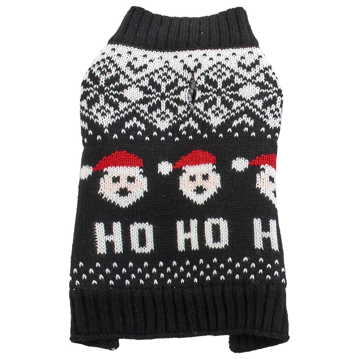 Northpaw Santa Jacquard Christmas Pet Sweater