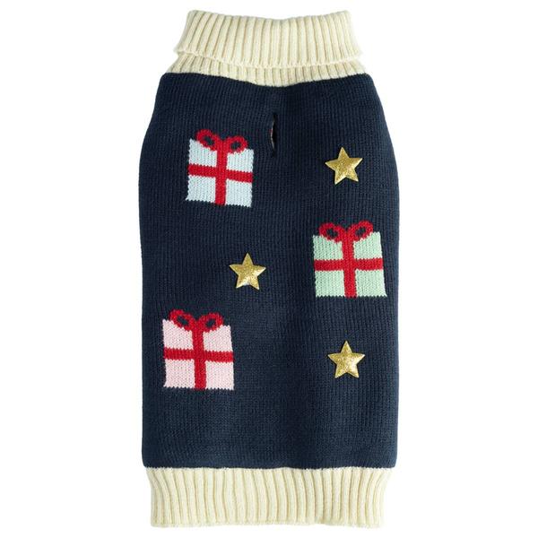 Holiday Pet Sweater - Navy alternate view