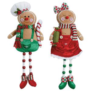 Santa's Workshop 18in. Christmas Gingerbreads - Set of 2