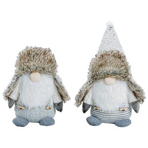 Santa's Workshop 12.5in.Gnome Brothers - Set of 2