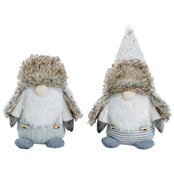 Santa's Workshop 12.5in.Gnome Brothers - Set of 2