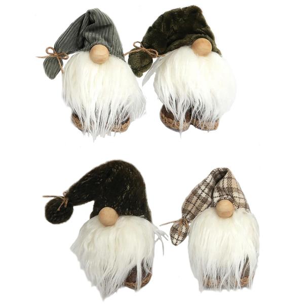 Santa's Workshop 6in. Happy Gnomes - Set of 4