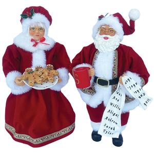 Santa's Workshop 12in. Mr. & Mrs. Claus
