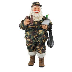 Santa's Workshop 10in. Duck Hunter Santa