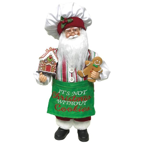 Santa's Workshop 15in. It's Not Christmas without Cookies Claus