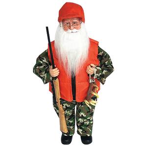 Santa's Workshop 15in. Deer Hunter Claus