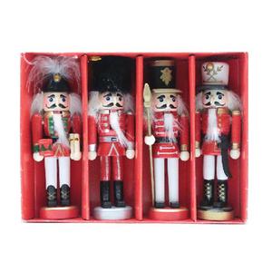 Santa's Workshop 5in. Nutcracker Ornaments - Set of 4