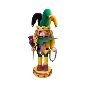 Santa's Workshop 10in. Mardi Gras Jester Nutcracker