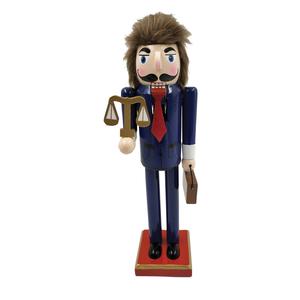 Santa's Workshop 14in. Lawyer Nutcracker