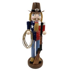 Santa's Workshop 14in. Texas Cowboy Nutcracker