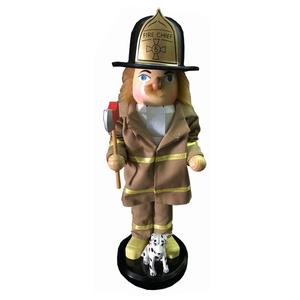 Santa's Workshop 14in. Fireman and Dalmatian Nutcracker