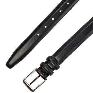 Mens Bill Blass 30mm Double Loop Leather Dress Belt