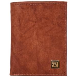 Mens Stone Mountain Antique Crunch Trifold Wallet