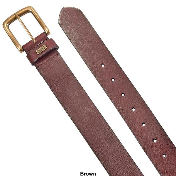 Mens Chaps 40mm Burnished Antique Casual Belt alternate view
