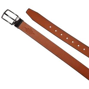 Mens Big & Tall Stone Mountain 35mm Reversible Belt - Black/Tan alternate view