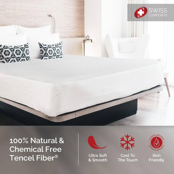 Swiss Comforts Tencel Mattress Protector alternate view