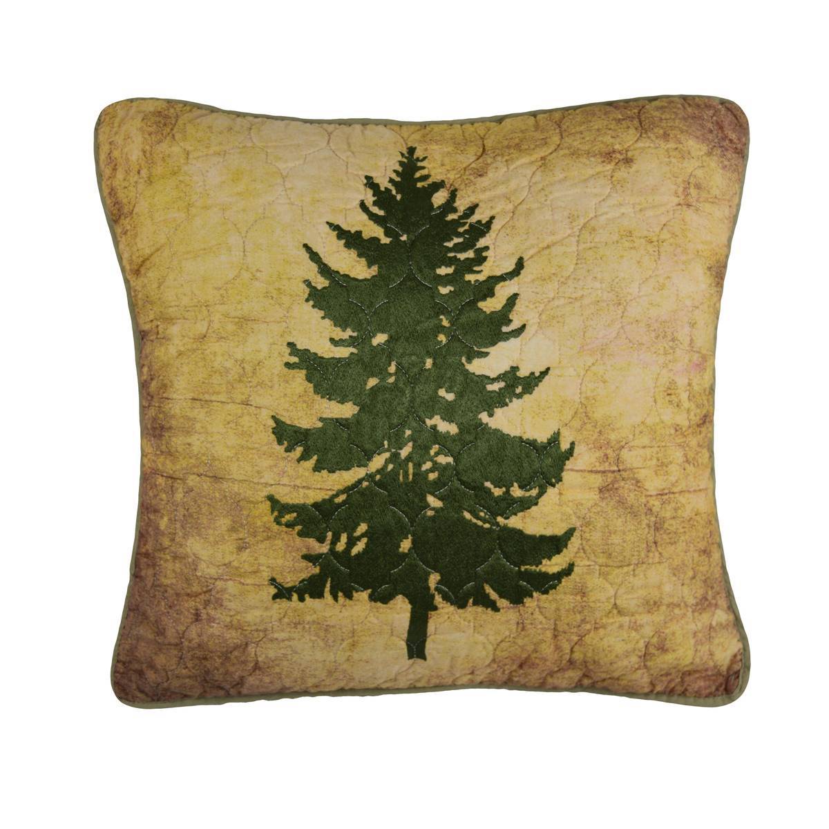 Donna Sharp Wood Patch Tree Decorative Pillow - 18x18