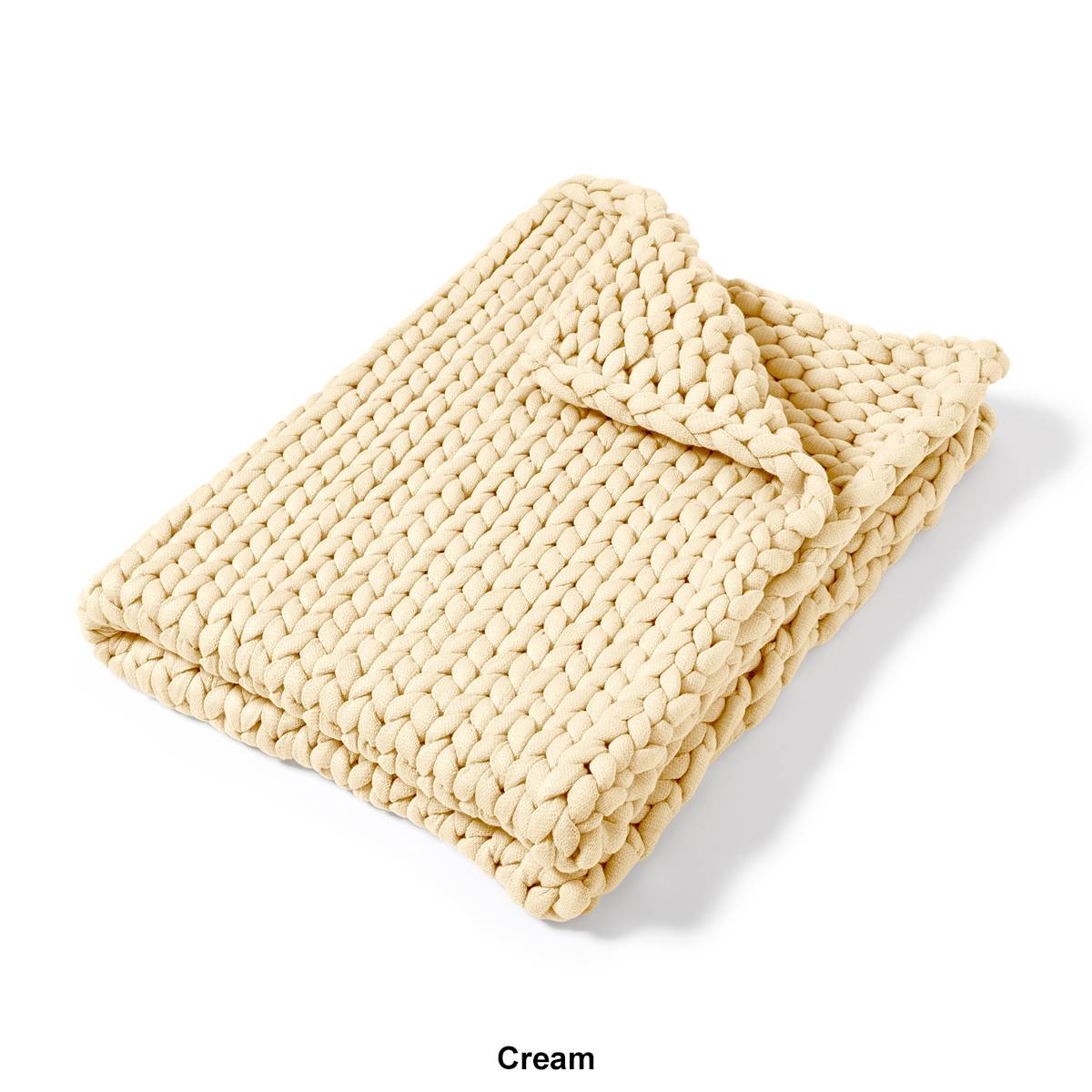 Donna Sharp Chunky Knitted Throw Blanket