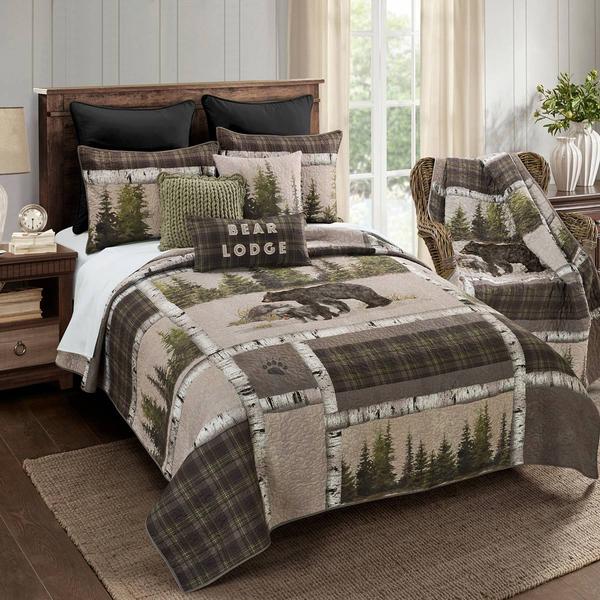 Donna Sharp Bear Panels 3pc. Quilt Set