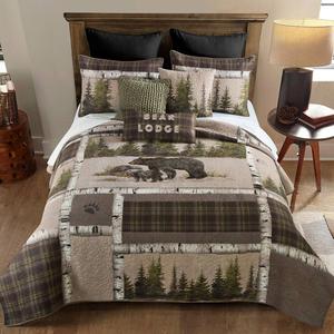 Donna Sharp Bear Panels 3pc. Quilt Set alternate view