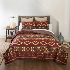 Donna Sharp Your Lifestyle Western Tapestry Reversible Quilt Set