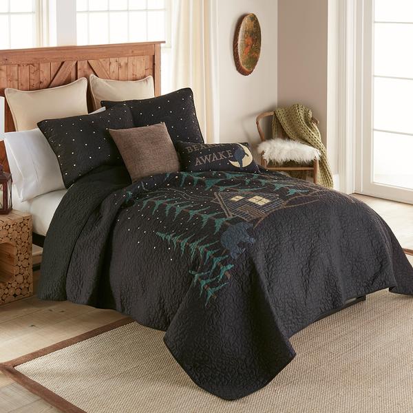 Donna Sharp Evening Lodge 140 TC 3pc. Quilt Set