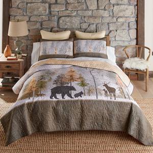 Donna Sharp Your Lifestyle Dawn Mist 3pc. Reversible Quilt Set