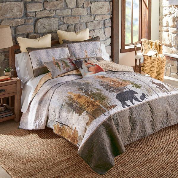 Donna Sharp Your Lifestyle Dawn Mist 3pc. Reversible Quilt Set alternate view