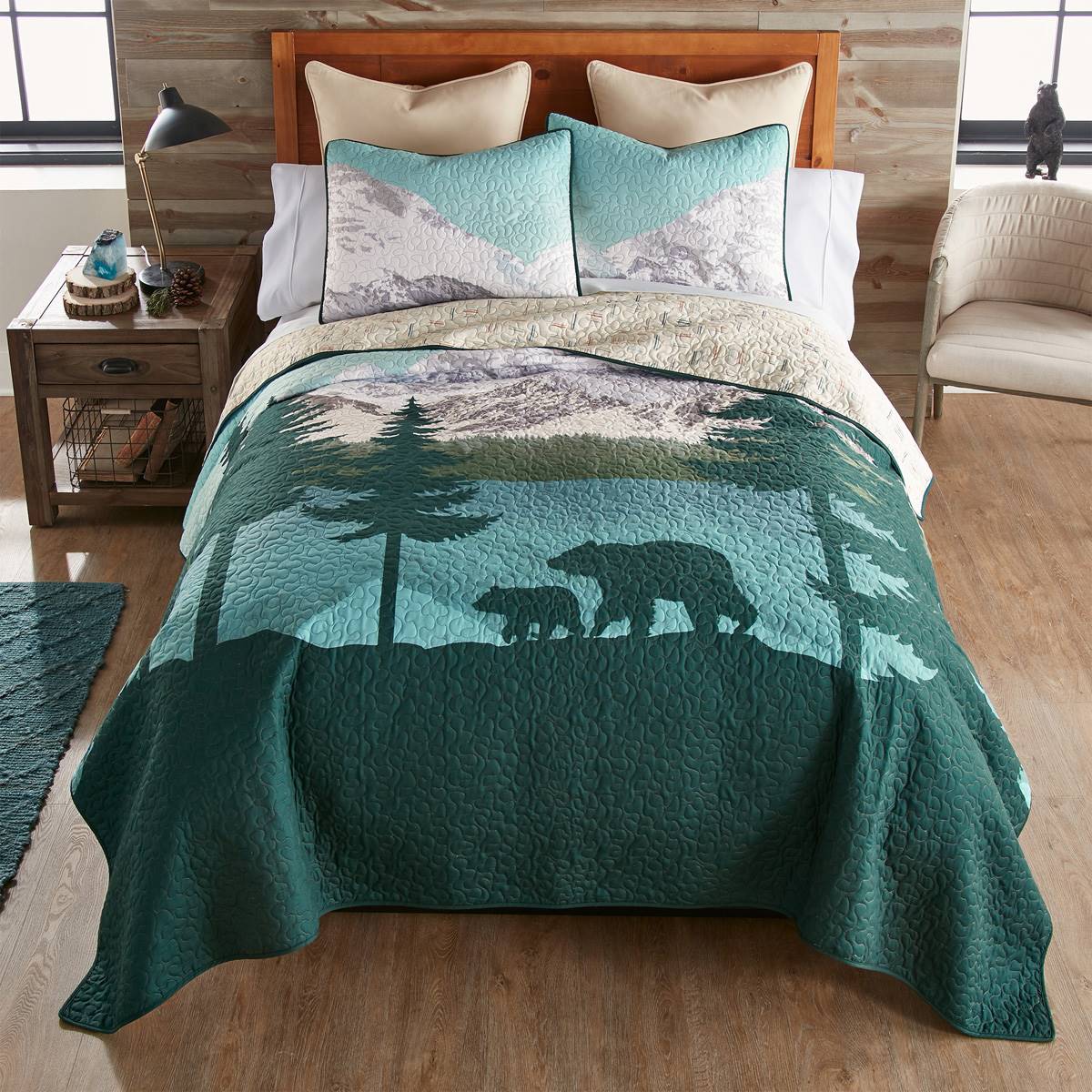 Donna Sharp Your Lifestyle Bear Mountain 3pc. Quilt Set