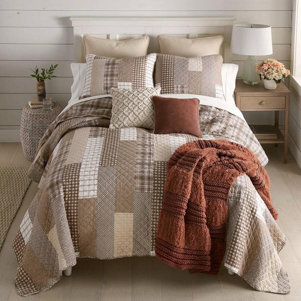 Donna Sharp Highland Plaid Reversible 3pc. Quilt Set alternate view