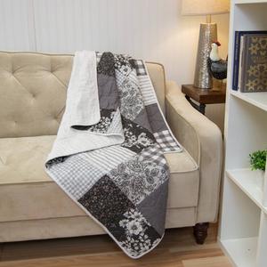 Donna Sharp Your Lifestyle Indiana Farmhouse Reversible Throw alternate view