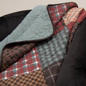 Donna Sharp Your Lifestyle Appalachia Plaid Reversible Throw alternate view