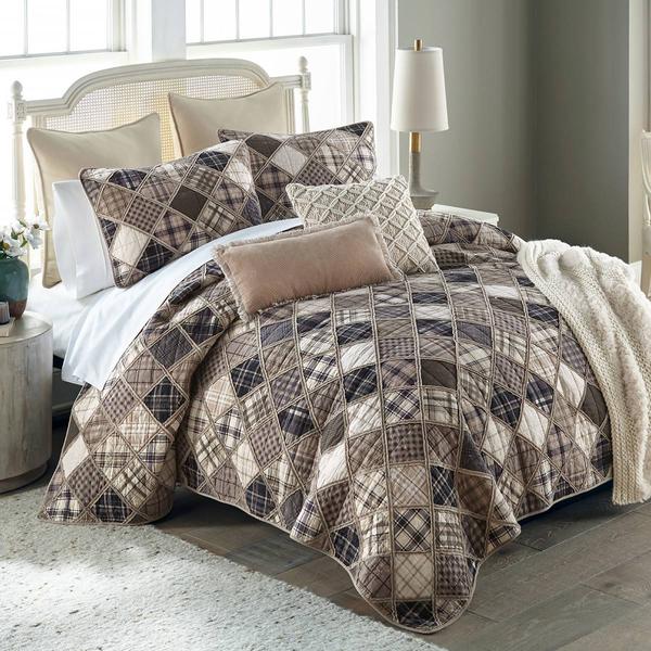 Donna Sharp Your Lifestyle Driftwood 3pc. Quilt Set alternate view