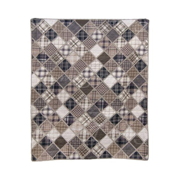 Donna Sharp Your Lifestyle Driftwood Reversible Throw Blanket